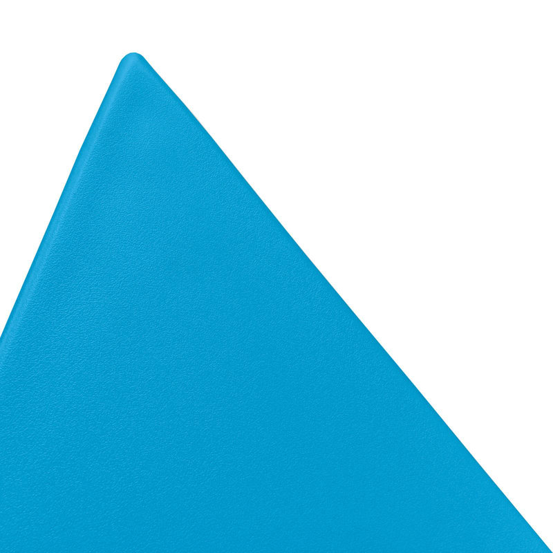 Table d'appoint sculpturale 17 po Leisuremod, Bleu, Simple