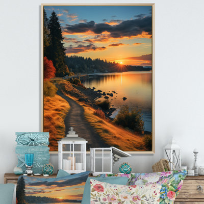 «Washington Landscape I», reproduction sur toile