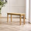 Alissah Rubberwood Extending Dining Table Set - Traditional Rustic Farmhouse Style-832949799-825159095