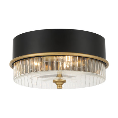 Stamford 15" 3-light Flush Mount
