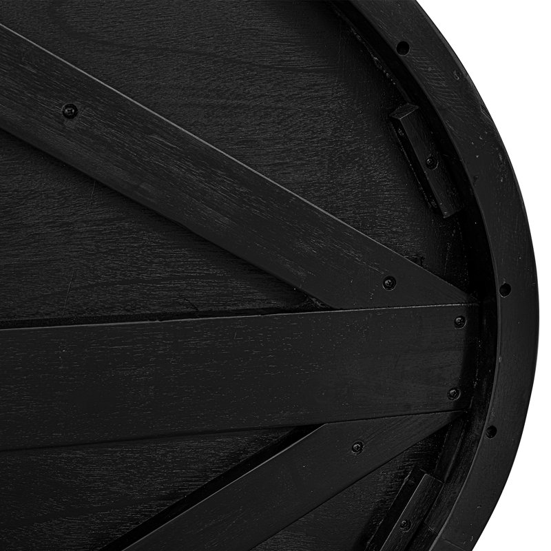 Parq Oval Dining Table, Black