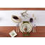 Holiday 3 Piece Dinnerware Set, Service for 1