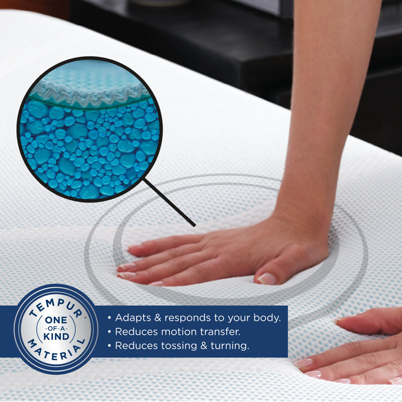TEMPUR-Adapt 3" Memory Foam Mattress Topper, King