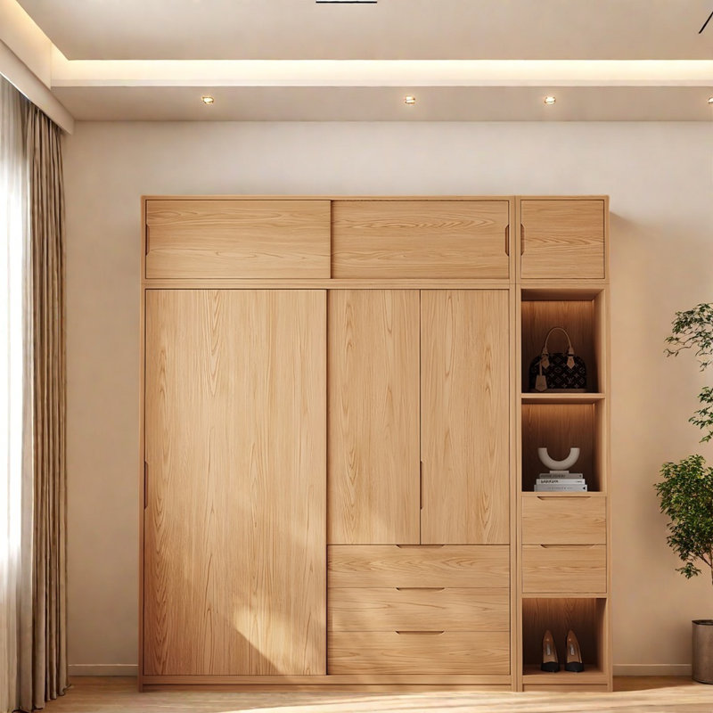 Vintage Classic Wardrobe, 98.43" H x 78.74" W x 23.62" D