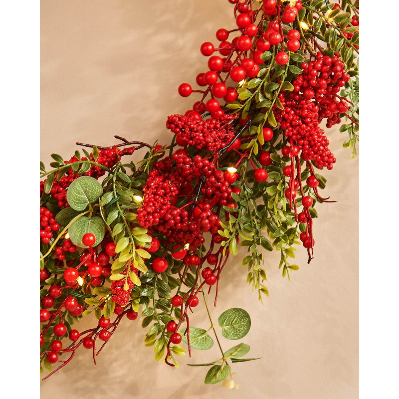 Faux 76cm Wreath