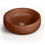 Newterra Handmade Circular Vessel Bathroom Sink