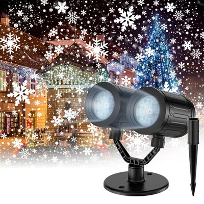 Flocon de neige de Noël extérieur Genaro