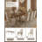 Villa Cherie 9-Piece Oval Dining Room Set - Hazelnut