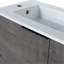 Meuble-lavabo 22 po avec lavabo en céramique, porte à fermeture en douceur-1748805149