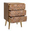 Kristofer 44cm W Solid Wood Bedside Table