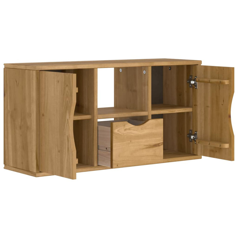 TV Stand for TVs up to 32", Brown