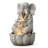 Pekanbaru Outdoor Sculptural Fountain with Lights