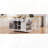 Rolling Kitchen Island with Drop Leaf and Multiple Storage Racks-1368944345