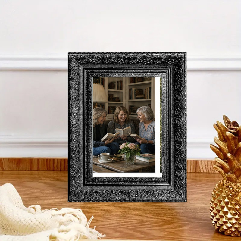 Cadre photo noir 3 pièces Home, Black, 3, 5" W x 7" H