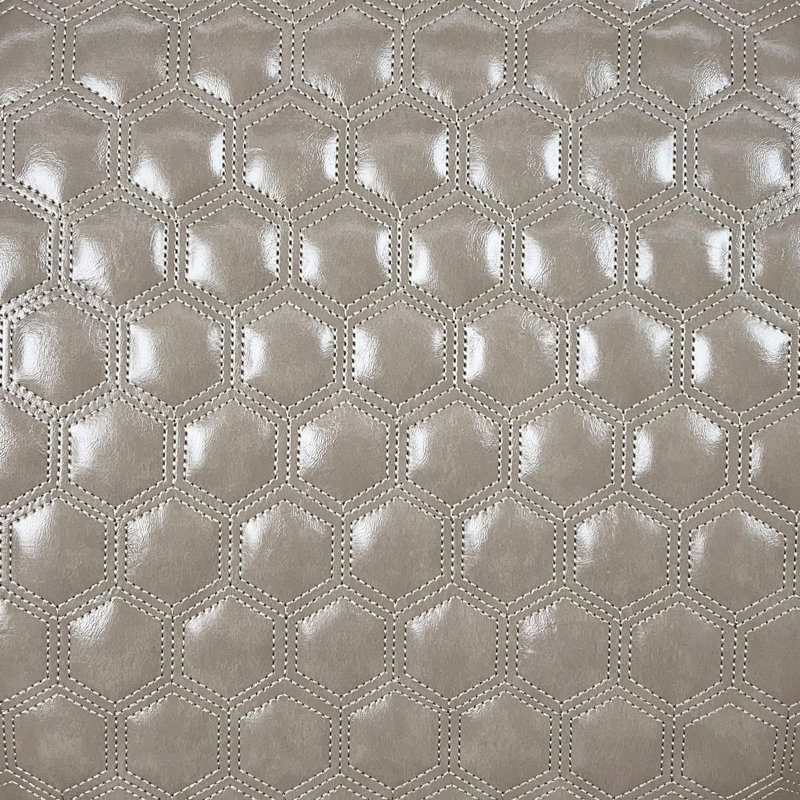 De 2 fauteuils taupe avec détails blanc os - 2 confortables et à la mode et une chaise sophistiquée pratique
