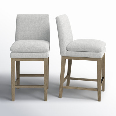 Bethea Upholstered Counter Stool (Set of 2) by Joss and Main