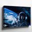 Toile dans l'étendue illimitée de l'espace «Un astronaute dans un art mural»-757815772