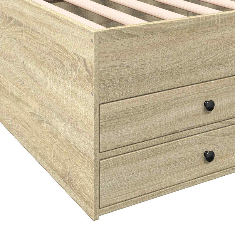 Bed Frame, Sonoma Oak