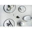 Platinum Edge 2 Piece 6" Plates Set