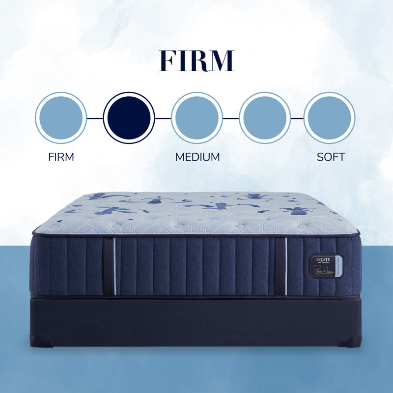 Queen 14.5" Firm Innerspring Mattress with TENCEL Cover