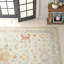 Aden Oriental Hand-Hooked Wool Ivory/Rust Area Rug-1392470046