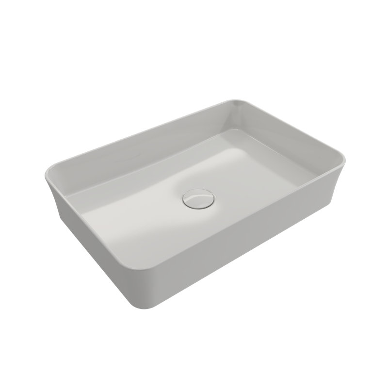 Sottile 22.5'' L Bathroom Sink, White