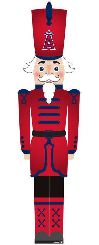 Los Angeles Angels 46" Nutcracker Leaner