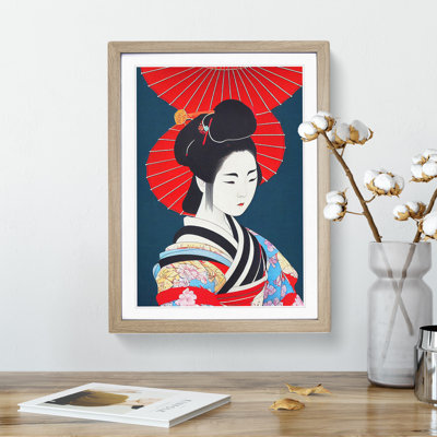 Traditional Geisha No.3 - Wall Art