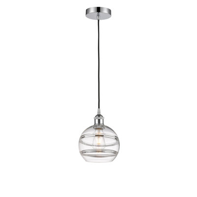 Luminaire suspendu 1 lumière Edison Bienes-616-G556