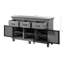 150cm Solid Wood Sideboard