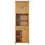 Aaeedah Solid Wood Freestanding Linen Cabinet-2120218641