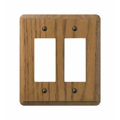 2-Gang Rocker Wall Plate