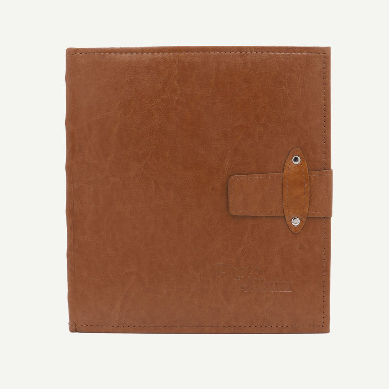 Faux Leather Album, 5" x 7", Brown