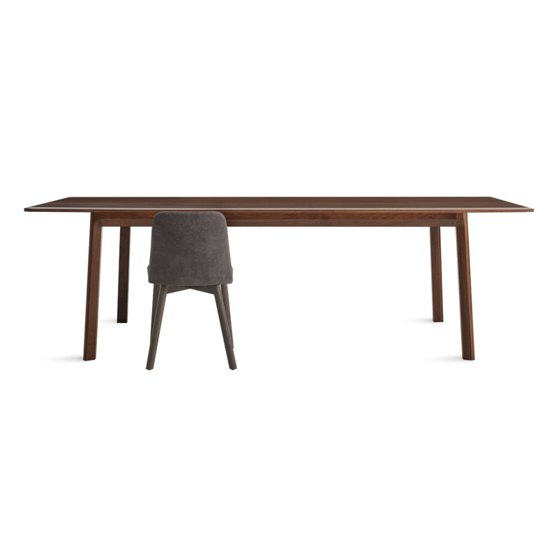 Keeps Solid Wood Dining Table, 42" W x 100" L, Walnut