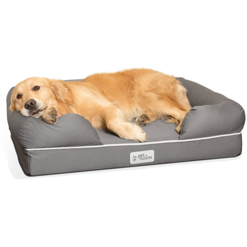 PetFusion Ultimate Dog Bed Lounge with Orthopedic Memory Foam