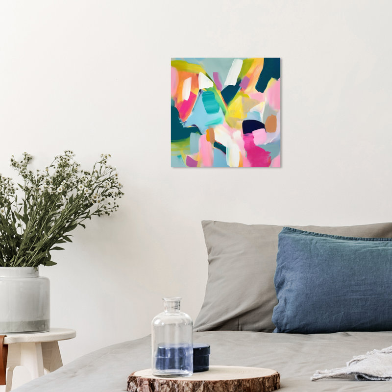 «Just a Few Ice Pops» par Wynwood Studio - impression sur toile tendue, L 12 po x H 12 po x P 0,8 po