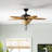 52" Palm Valley Tropical 5 Blade LED Ceiling Fan-1922206863