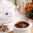 1 Qt. White Mini Ceramic Stew Cooker With Pre-settings And Built-in Timer
