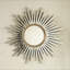 Miroir 33 po Gemme, miroir décoratif en forme de Sunburst