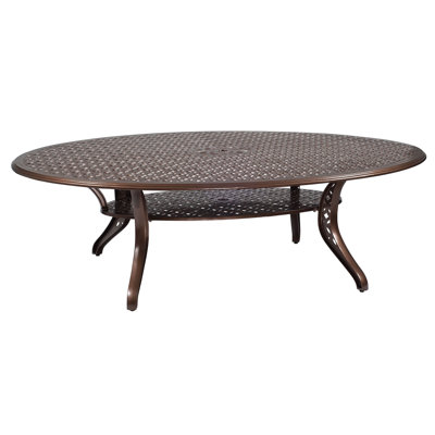 Table de parasol ovale