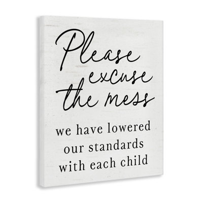 Lowered Stand With Each Child Canvas, design by Lettered and Lined