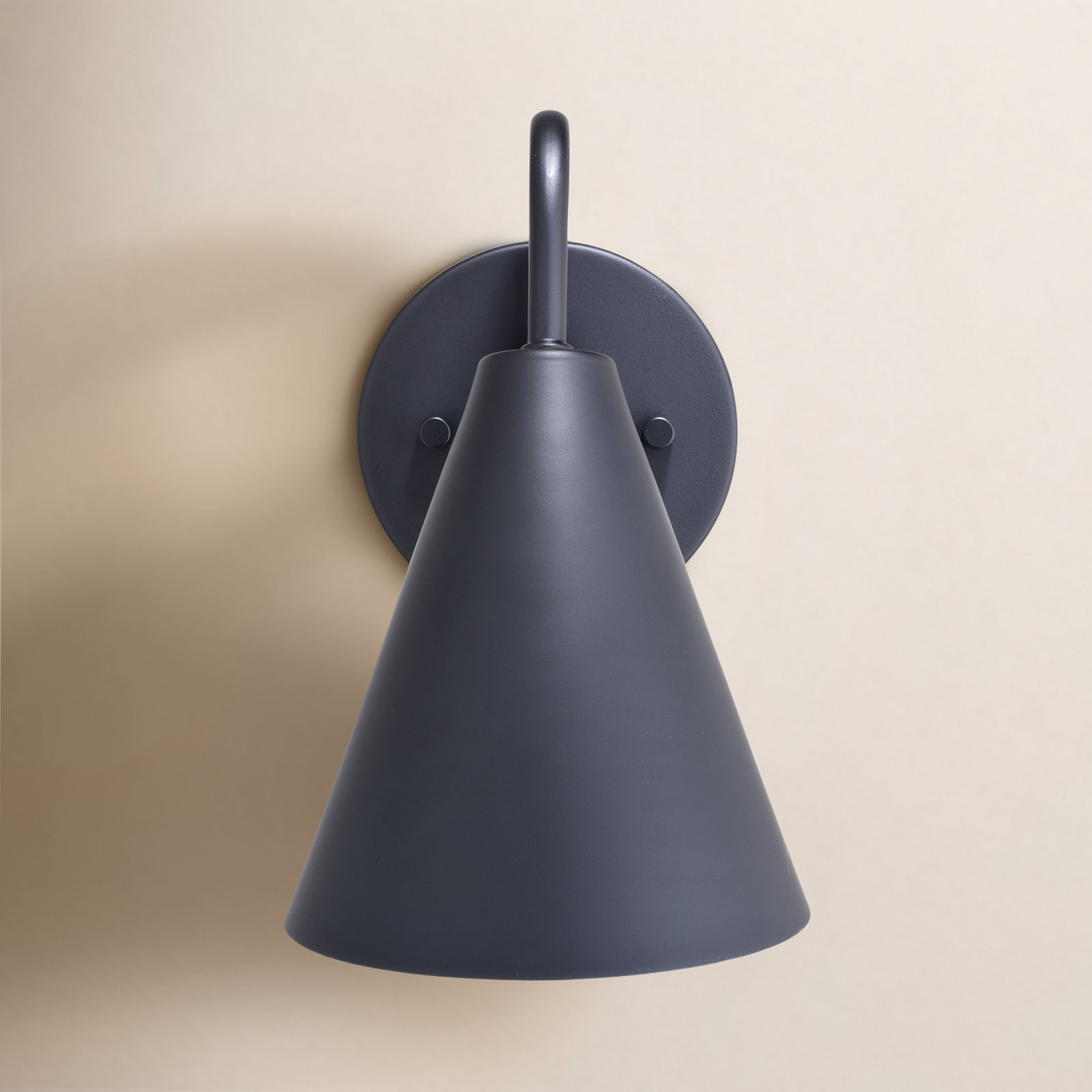 Straitson Single Light Dome Outdoor Wall Light