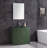 Boettcher 36 " W Freestanding Standard Free Standing Single Double Single Vanity Bathroom Vanity With Glass Top-766327708