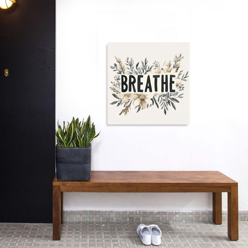 Naturea#039;S Whisper Organic Peaceful Serene Nature Flower Wall Art Print, 81.28cm H x 81.28cm W