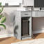 Brezina Manufactured Wood Computer Tower Stand-845972466