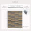 Store vertical semi-transparent Sharmaine Artfully Spun-2027456600