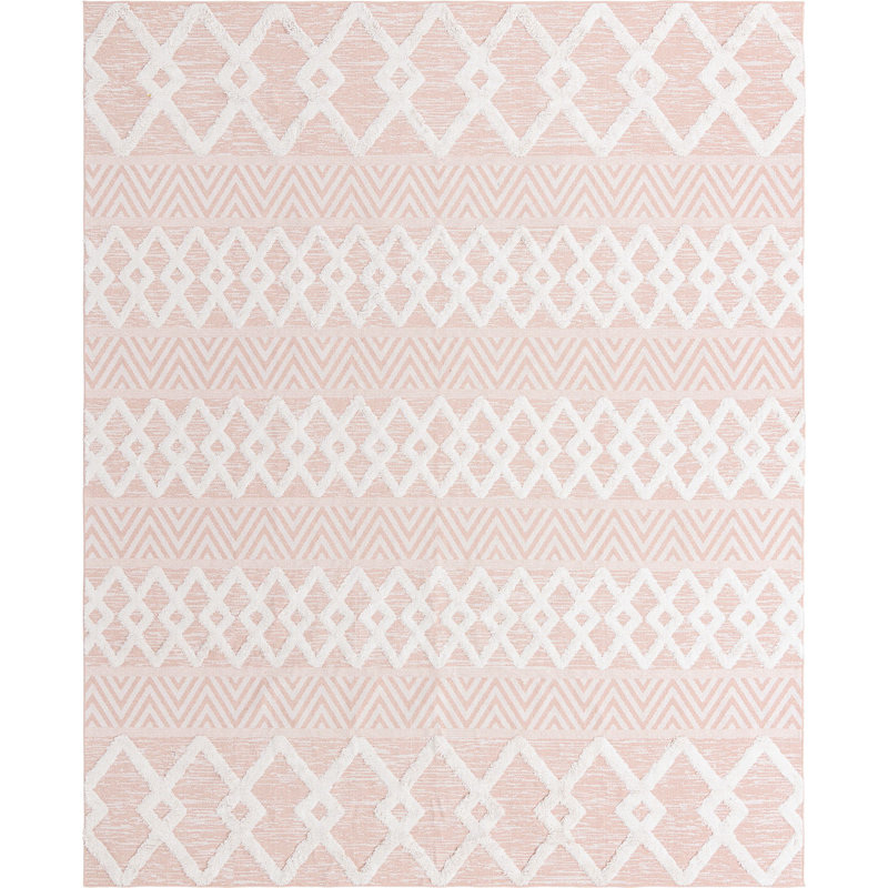 Jordalier Cotton Moroccan Indoor Rug, Runner 2'3" x 6'