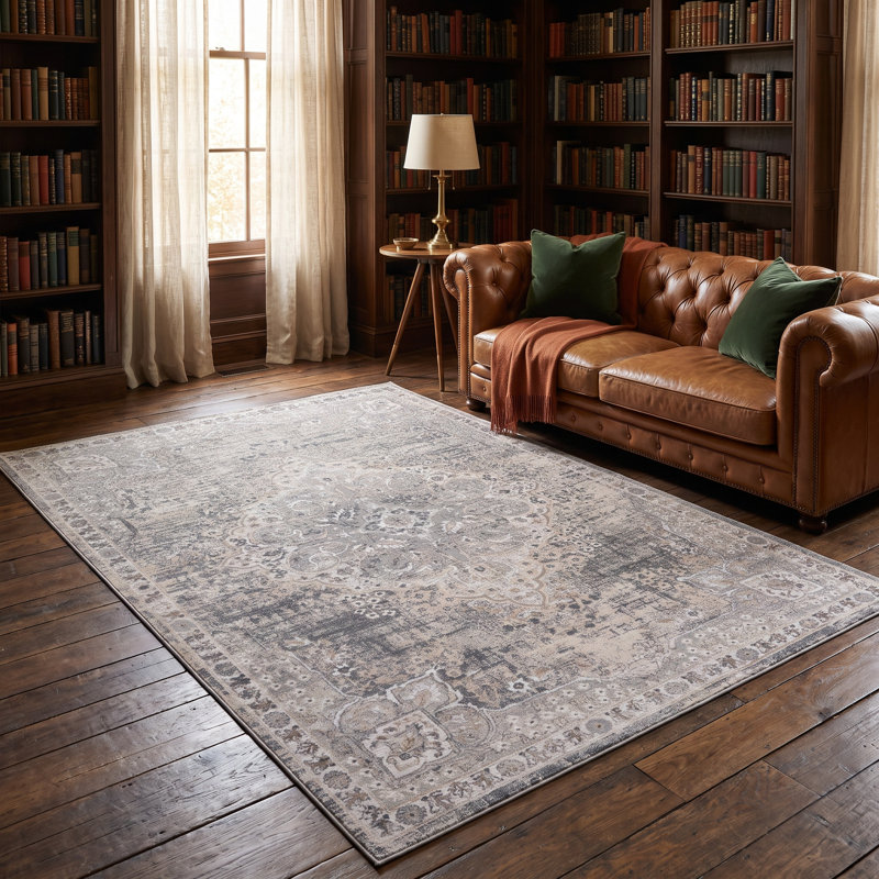 Nemea Hand Knotted Indoor Rug, Rectangle 5'3" x 7'7"
