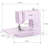 Electric Mechanical Sewing Machines With 38 Stitches Dual Speed And Portable Storage Bag
