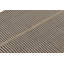 Rug & Kilim’S Accent Kilim, Square Rug In Textural White And Gray Stripes